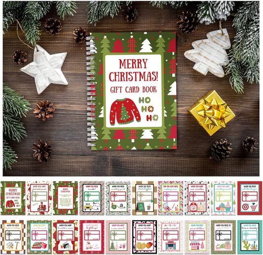 Gift Card Book ~ A keepsake they’ll flip through with excitement.