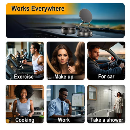 Adjustable Vacuum Magnetic Phone Holder ~ Never miss the call that matters.