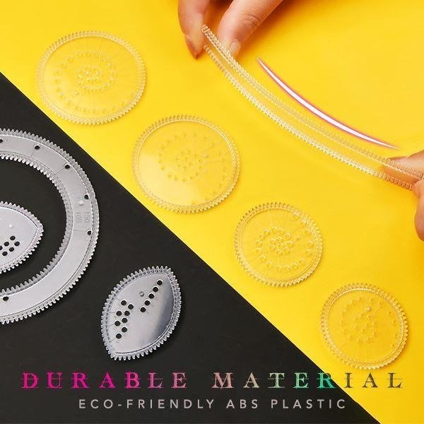 Drawing Stencil Set ~ Create mesmerizing patterns with ease