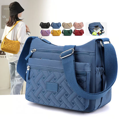 Nylon Shoulder Messenger Bag ~ Lightweight carryall for work, travel, and daily use.