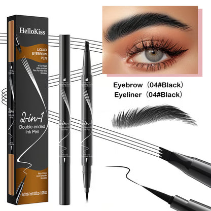 4D Brow Pen~  Natural, microbladed brows and sharp liner in seconds.