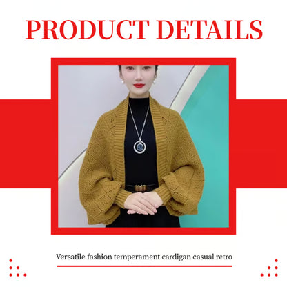 Hollow Out Knitted Shawl Coat ~ Own every sidewalk like it’s Fashion Week.