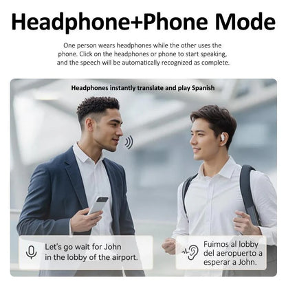 AI Translator Earbuds | Real-time translation for seamless global communication-